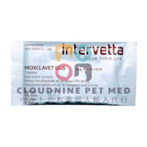 モククラベット(Moxclavet) 62.5mg